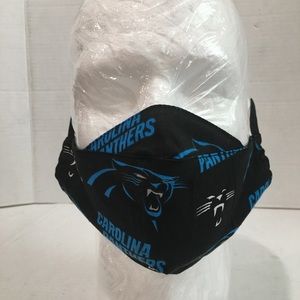 Carolina panthers cotton facemask.